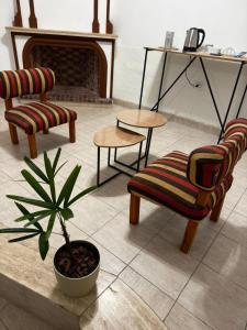 Posezení v ubytování El Aljibe III