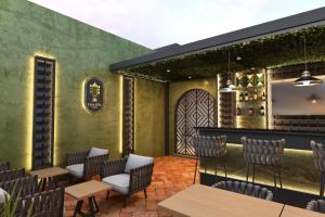 Posezení v ubytování Casa Ziña