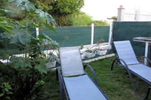 Zahrada ubytování Bungalow Soleil