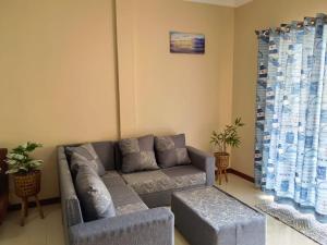 Χώρος καθιστικού στο summersun residence Grand baie