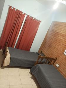 Χώρος καθιστικού στο Finca El Itin & Cabañas