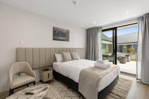 Postel nebo postele na pokoji v ubytování Brookside Motel