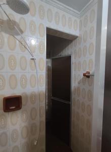 Koupelna v ubytování Apartamento em Praia Grande SP