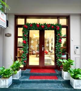 Exteriér nebo vchod ubytování MYAN Villa Vinhomes Ocean Park 3