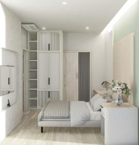 Postel nebo postele na pokoji v ubytování Whale Retreat Destination