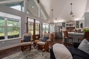 Kuchyň nebo kuchyňský kout v ubytování Day Drippin' Farm-stay