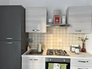 Kuchyň nebo kuchyňský kout v ubytování CozyCorner