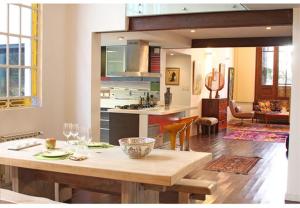 Η κουζίνα ή μικρή κουζίνα στο Depa