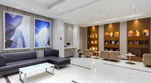 Posezení v ubytování City Comfort Inn Xiaogan Hanchuan Economic Development Zone