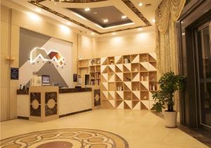 Vstupní hala nebo recepce v ubytování Borrman Hotel Dongguan Zhongtang