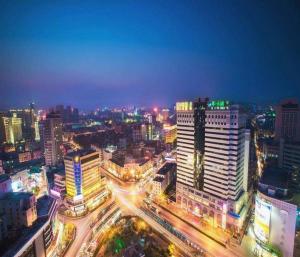 Nespecifikovaný výhled na destinaci Ta-li nebo výhled na město při pohledu z hotelu