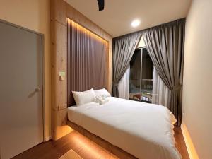 Postel nebo postele na pokoji v ubytování The Cozy Wooden Stay #PalasHorizon#5-7 minutes to Kea Farm + 43 fotografií