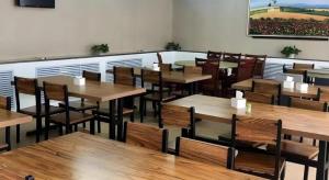 Restaurace v ubytování GreenTree Alliance Hotel Qinghuangdao Wanda Plaza