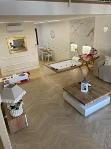 Posezení v ubytování Camilla Luxury Home + 57 fotografií