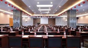 Konferenční prostory v ubytování Vienna Hotel Shanxi Datong High-Speed Railway Station Wanda Plaza