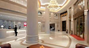 Vstupní hala nebo recepce v ubytování Vienna Hotel Xinfeng West High-Speed Railway Station