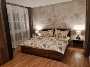 Postel nebo postele na pokoji v ubytování Ferienhaus Rütiboda bis 17 Personen