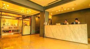 Vstupní hala nebo recepce v ubytování Jinjiang Inn Style Shenyang The Palace Huaiyuan Gate