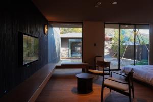 Телевізор і / або розважальний центр в Hotel MODA