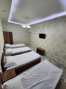 Postel nebo postele na pokoji v ubytování Luxury