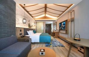 Posezení v ubytování S·dor Hotel Hangzhou Xiaoshan Intertational Airport