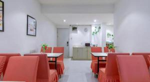 Χώρος καθιστικού στο Jinjiang Inn Wenzhou Shuangyu The Terminal