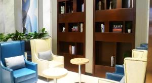 Posezení v ubytování City Comfort Inn Jingmen Zhongxiang Chengtian Huafu