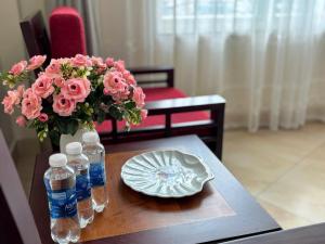 Χώρος καθιστικού στο Hung Long Heritage Cat Ba Hotel