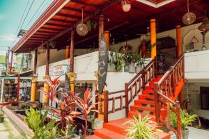 Το κτήριο όπου στεγάζεται  το hostel