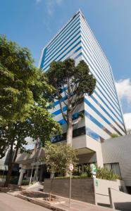 O edifício em que o hotel se localiza
