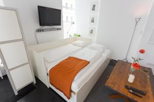 Voodi või voodid majutusasutuse Premium Apartment beim Belvedere toas