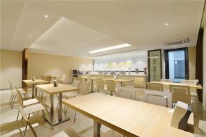 Posezení v ubytování City Comfort Inn Foshan Nanhai Avenue Guicheng Metro Station