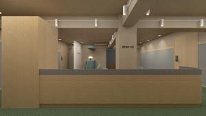 Zona de hol sau recepție la 스테이 뷔 종로 Stay Vi Jongno