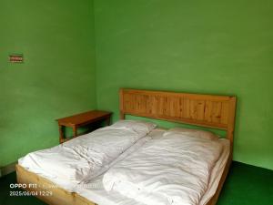 Ένα ή περισσότερα κρεβάτια σε δωμάτιο στο Hotel Priyanshu