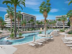 - une image de la piscine du complexe dans l'établissement Numa Bay Exclusive Hotel - Ultra All Inclusive, à Avsallar