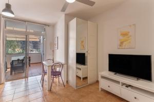 TV a/nebo společenská místnost v ubytování Vv Faro