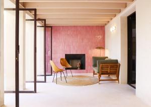 Posezení v ubytování Casa Leopardo con piscina privata