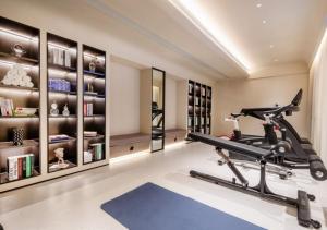 Γυμναστήριο ή/και όργανα γυμναστικής στο 安渡酒店-苏州观前街七里山塘店