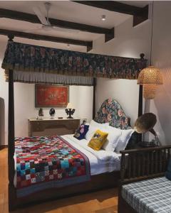 Postel nebo postele na pokoji v ubytování Barefoot House + 19 fotografií