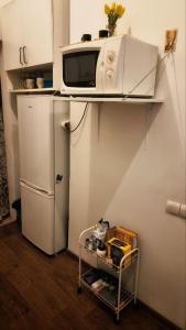 Η κουζίνα ή μικρή κουζίνα στο Apartment in the center