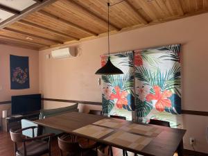 TV a/nebo společenská místnost v ubytování Live Villa 宮古ブルー