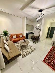 Χώρος καθιστικού στο شاليهات سمو بارك 2