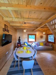 TV a/nebo společenská místnost v ubytování BRVNARE MASA i MEDO