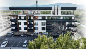 Nespecifikovaný výhled na hory nebo výhled na hory při pohledu z apartmánu