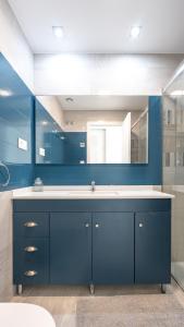 Kuchyň nebo kuchyňský kout v ubytování Sea Breeze Apartment