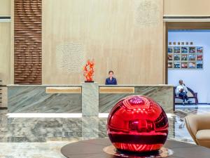 Ο χώρος του λόμπι ή της ρεσεψιόν στο Mousse Hotel