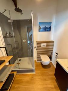 Koupelna v ubytování Leben im Denkmal - Ganz modern