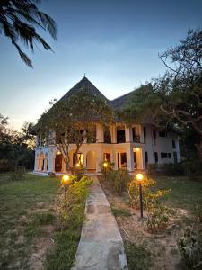 Το κτήριο όπου στεγάζεται  η βίλα