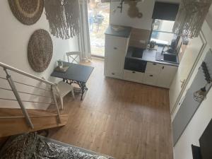 Kuchyň nebo kuchyňský kout v ubytování Freigeist Boho