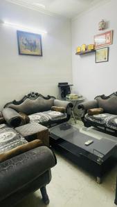 Χώρος καθιστικού στο Gavari India's Delhi Hostel